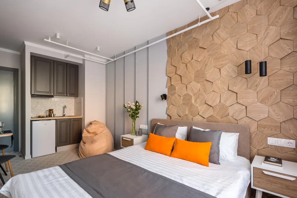 Апартаменты Кварт-Отель студия с сауной и джакузи Шале