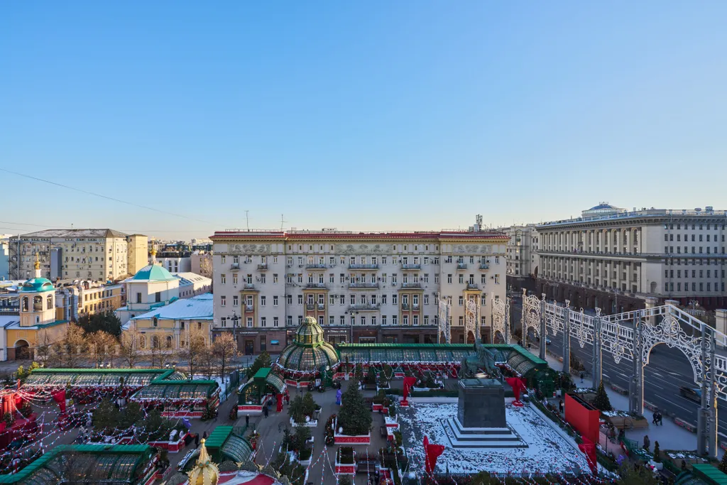 Квартира Двухэтажная 3-комнатная квартира 120 метро с видом на Тверскую площадь — Москва