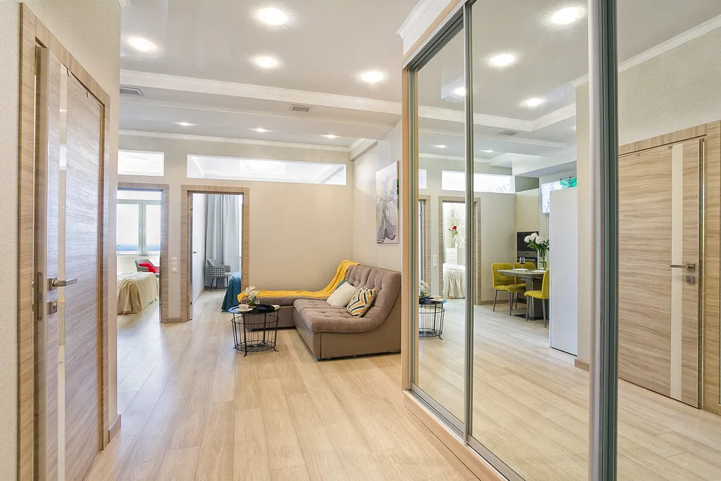 В самом центре с видом на море