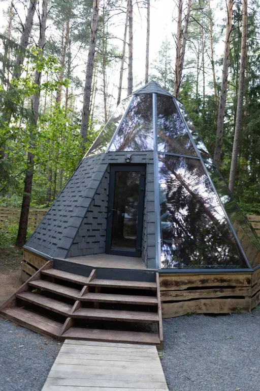 Коттедж Панорамный дом в сосновом лесу glassy 3 — аренда посуточно в Могилёв