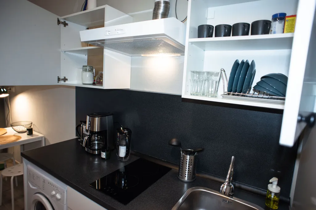 Квартира Квартира Просторная студия в 5 минутах от метро Чкаловская — Санкт-Петербург