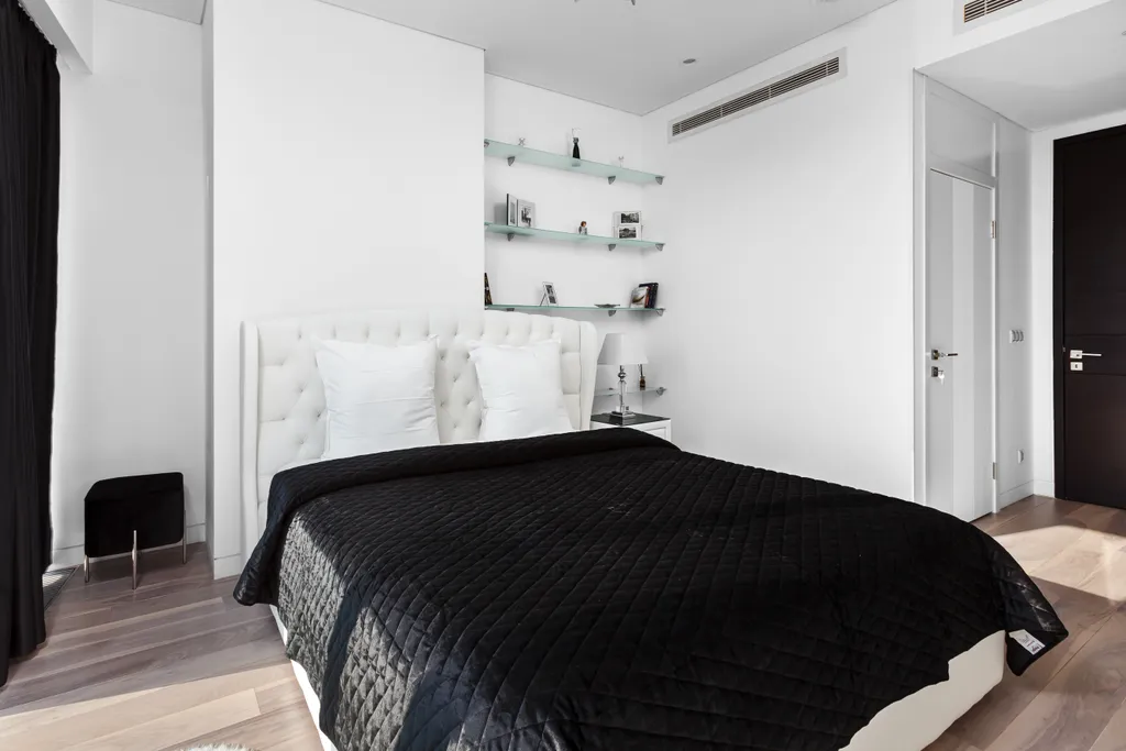 Дизайнерский угловой апартамент в башне Око Москва-сити