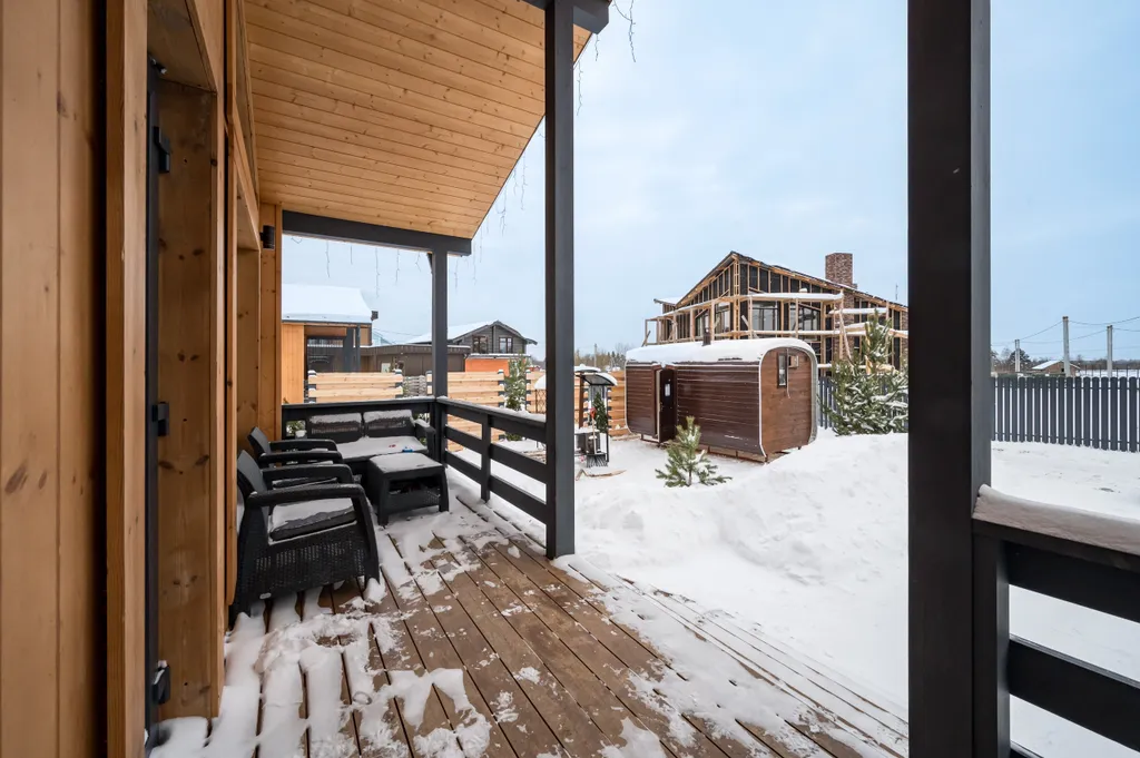 Дом-шале в Сорочанах с баней