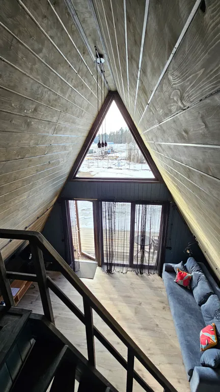 Дом А-Фрейм с террасой №5