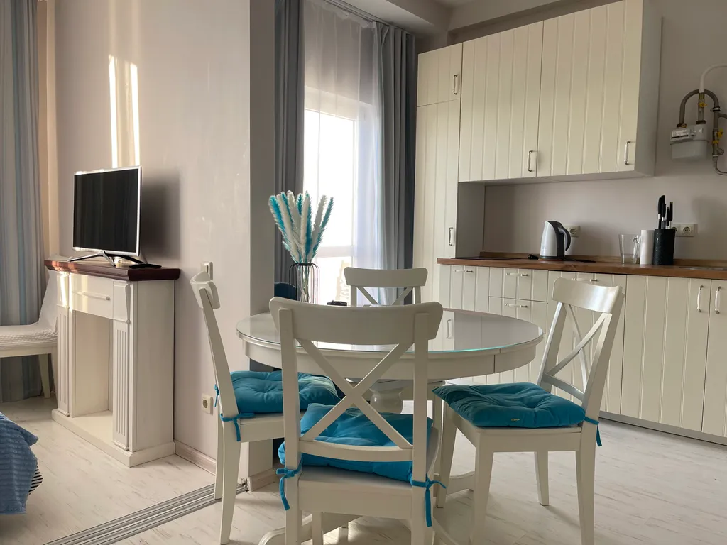 Квартира Квартира Семейная студия Sea Magic Apart в ЖК Барселона — Сочи