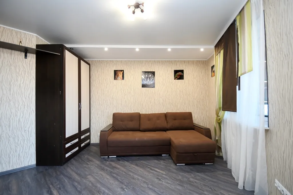 Студия с панарамным видом на город