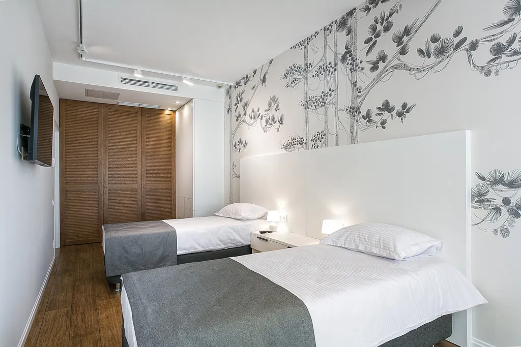 Двухкомнатные апартаменты премиум с 3 террасами