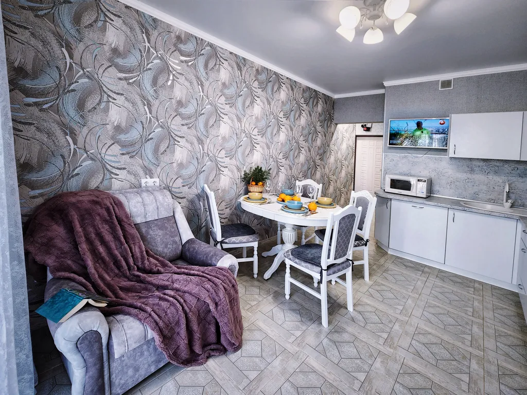 Квартира Стильные апартаменты в ЖК Гармония моря — аренда посуточно в Мысхако