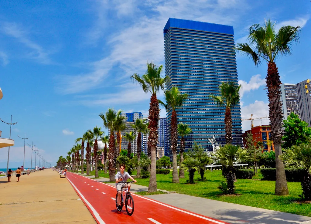 Orbi Beach Tower №507, море, парк, небоскреб