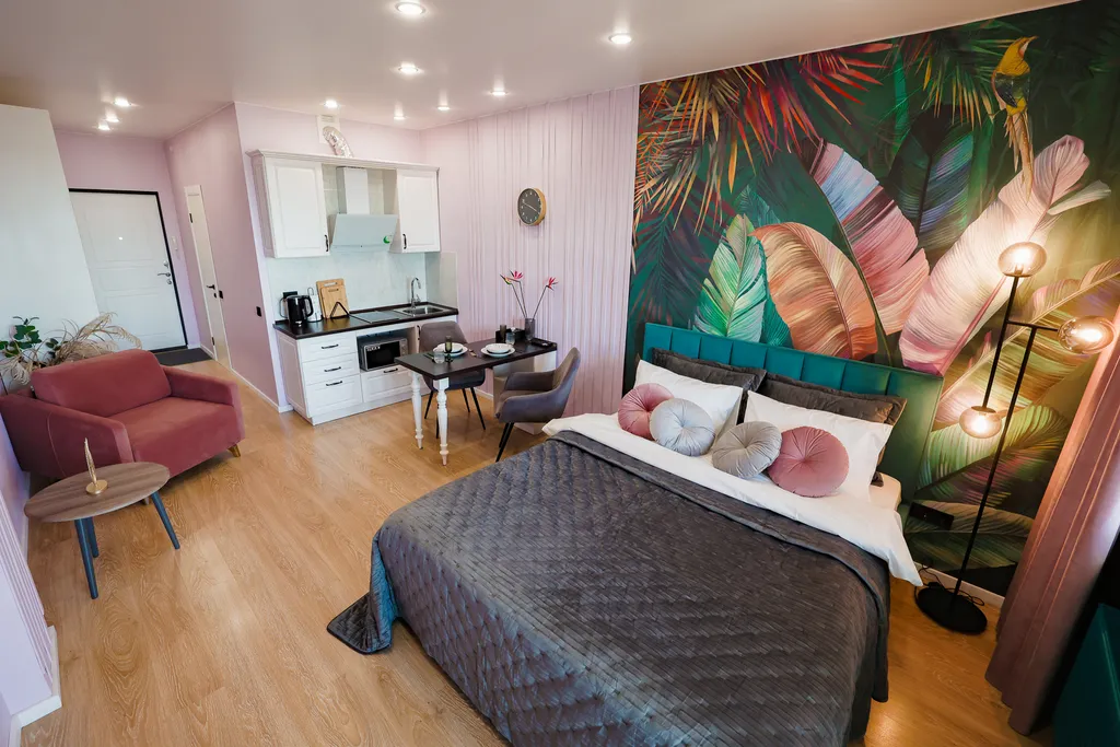 Тропическая студия в самом сердце города