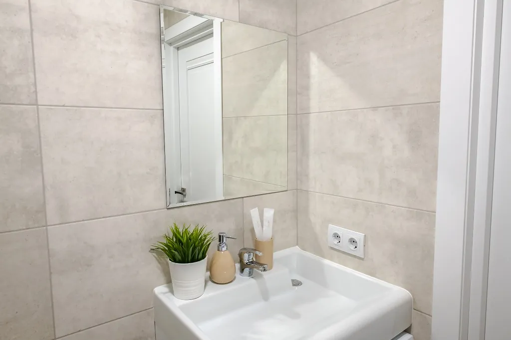 Стильная студия на первом этаже с видом на бухту Золотой рог