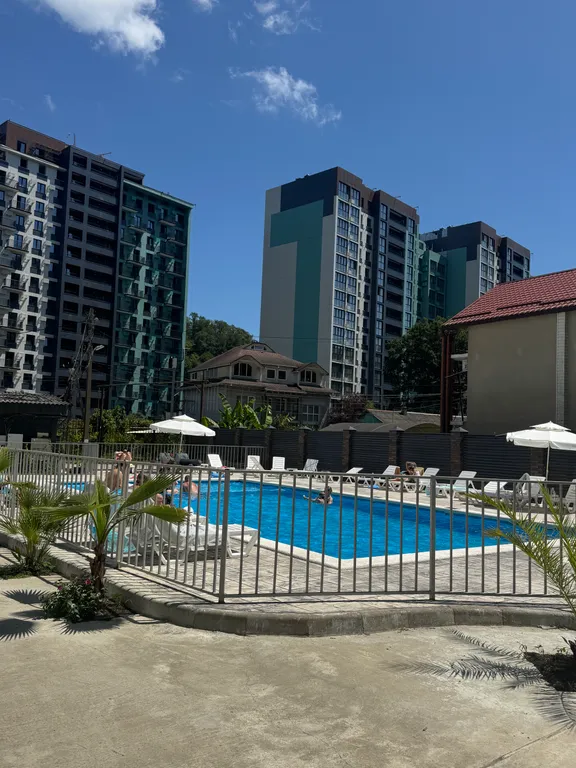 Квартира Квартира Уютные апарты с бассейном ЖК Чайный берег — Сочи