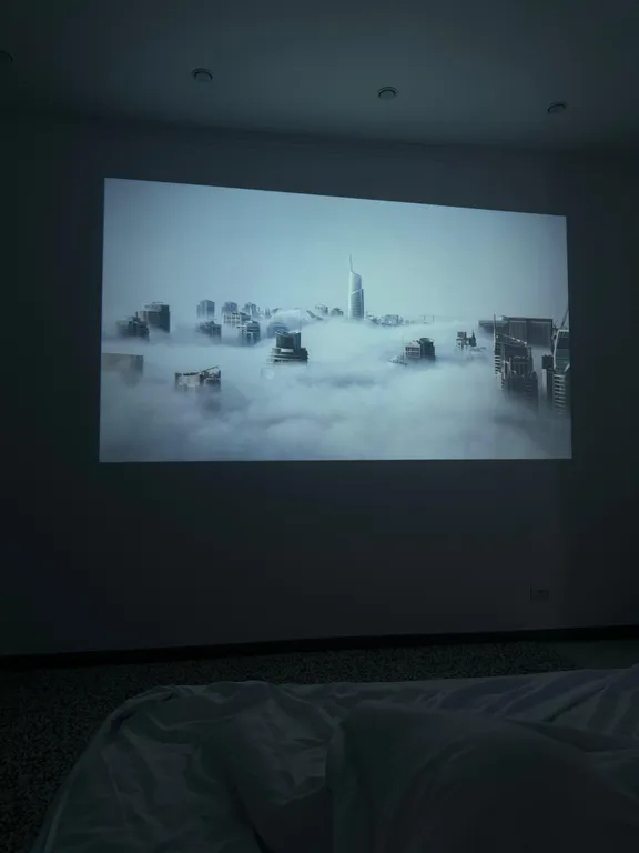 1-комнатная квартира с проектором