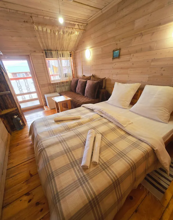 Уютная комната с собственной ванной комнатой