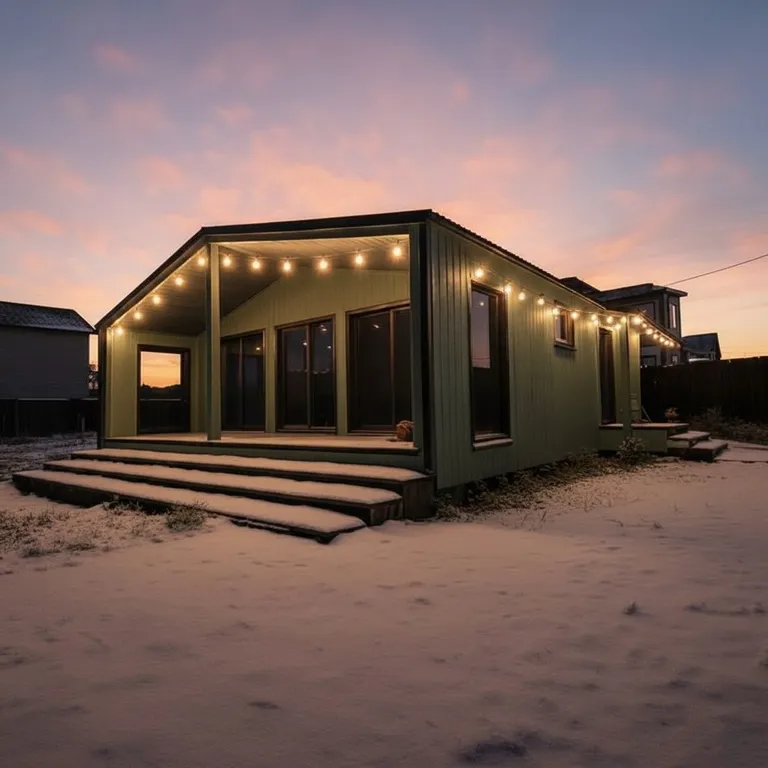 Зеленый уютный дом под Ропшей