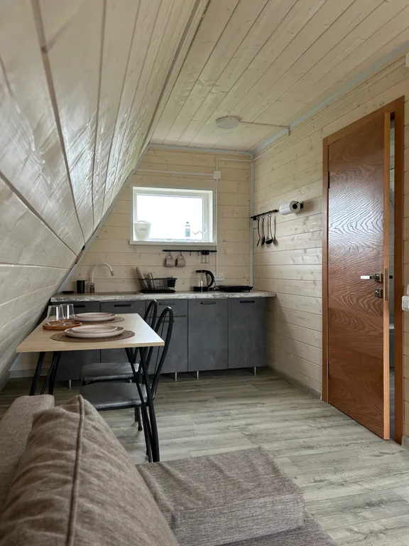 Новый a-frame с видом на море