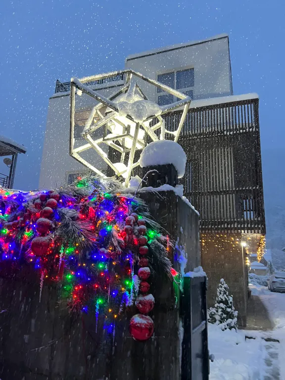 Семейные апартаменты с террасой и видом на горы