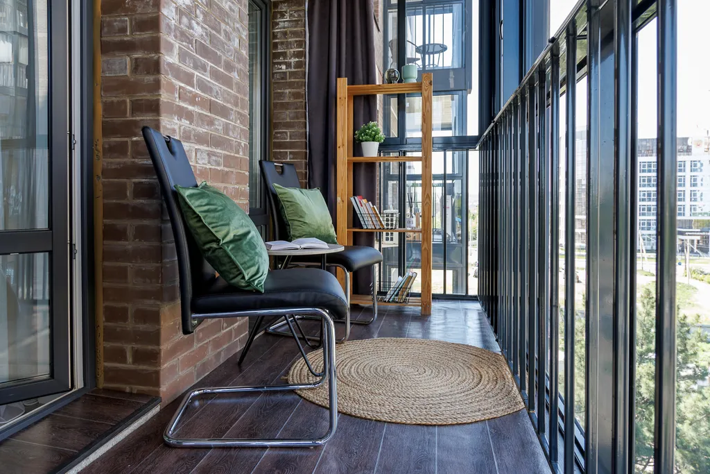 Студия возле 130 квартал с библиотекой на балконе