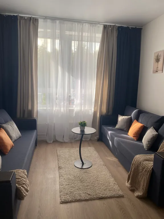 Евро однушка с видом на лес