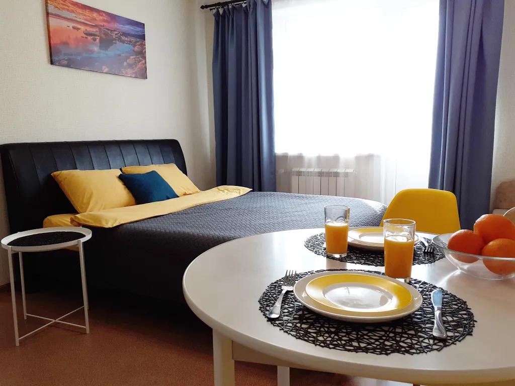 Квартира Студия у парка с самостоятельным заселением — аренда посуточно в Южно-Сахалинск