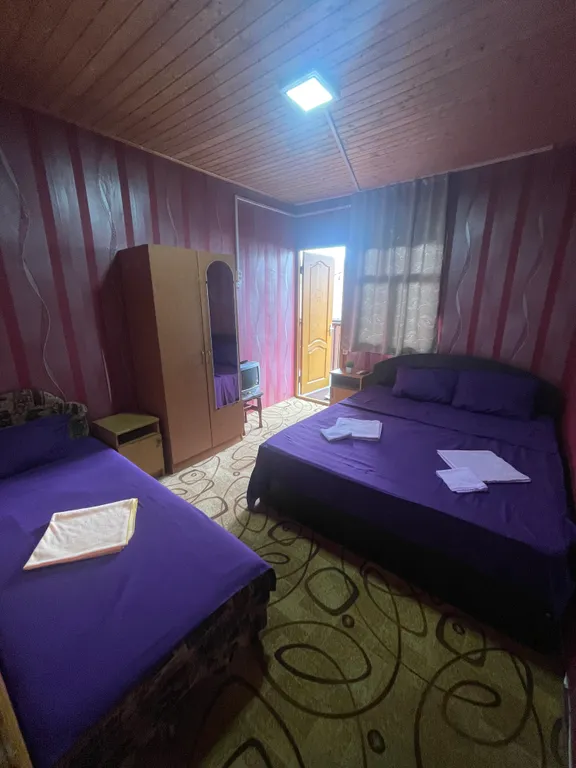 Трехместный стандартный номер с кондиционером и санузлом.