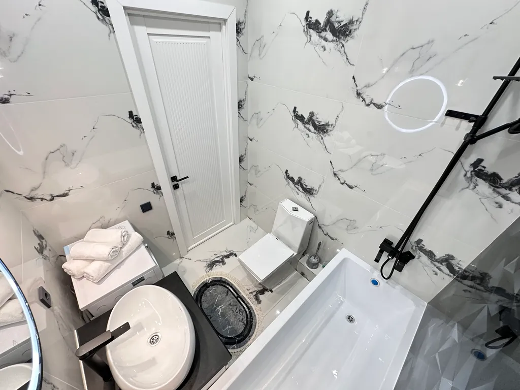 Евродвушка в ЖК Комфорт Сити с видом на горы, рядом с ТЦ MEGA