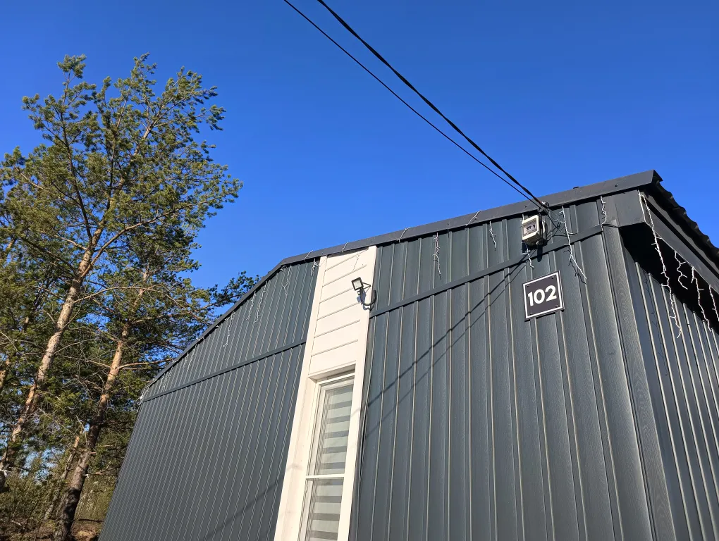 Коттедж с сауной и террасой