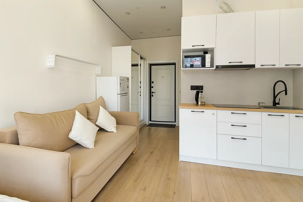 Яркая и стильная студия рядом с mega park