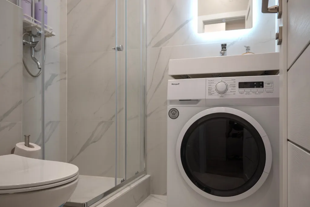 Студия для двух гостей с лоджией