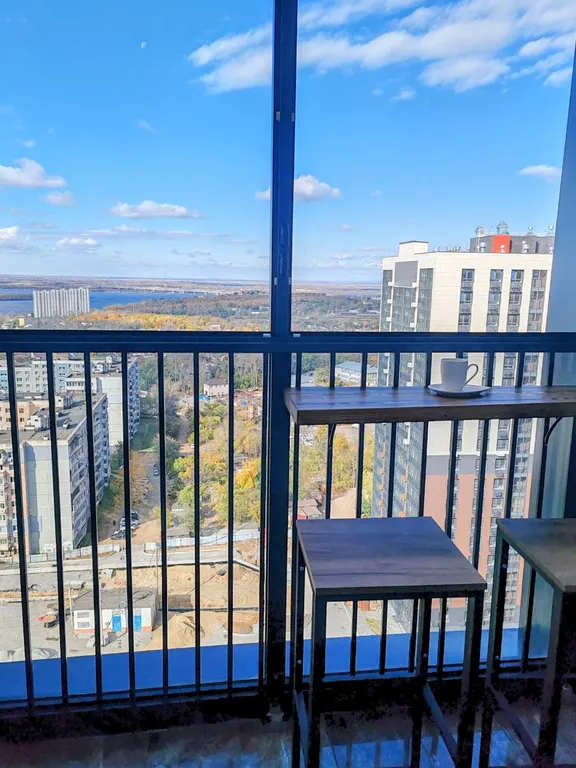 Уютная квартира с панорамным видом на Амур и город