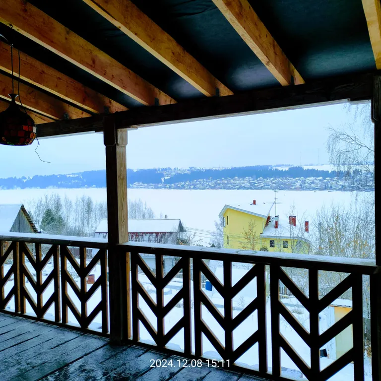 Деревенский домик с прекрасным видом