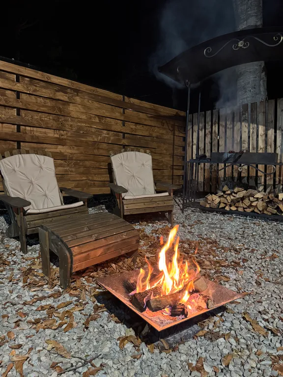 Barnhouse с балконом и видом на горы