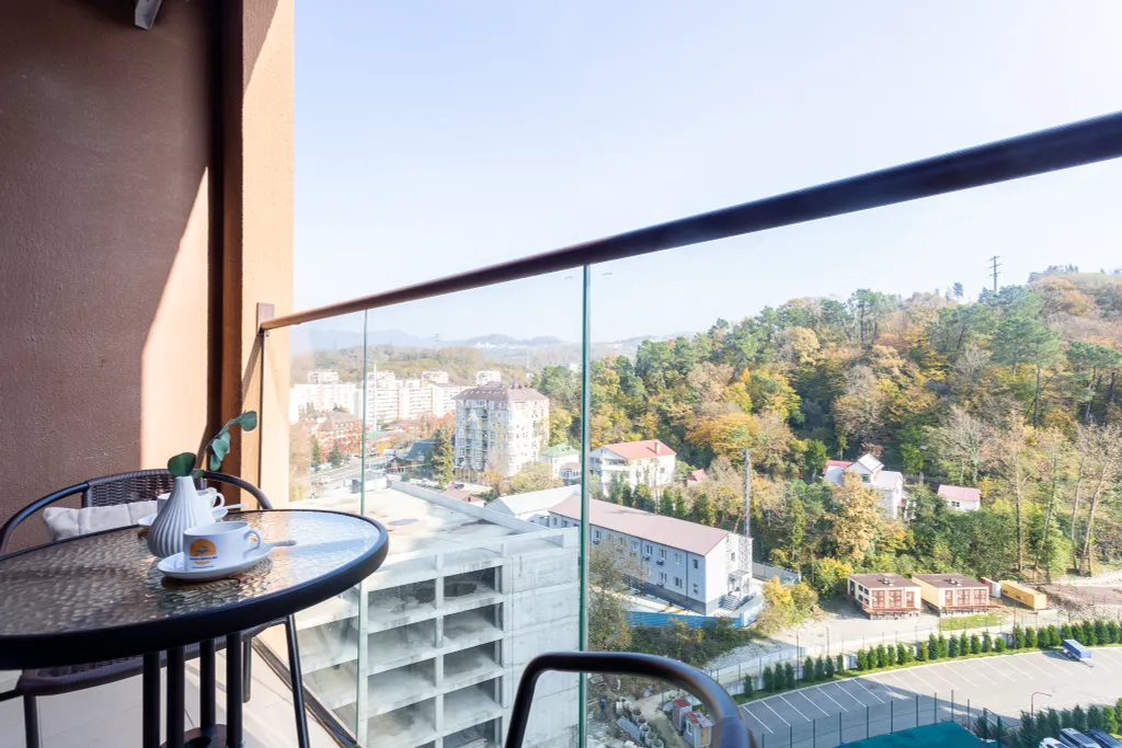 Уютная студия Аллея 254 с бассейном на территории