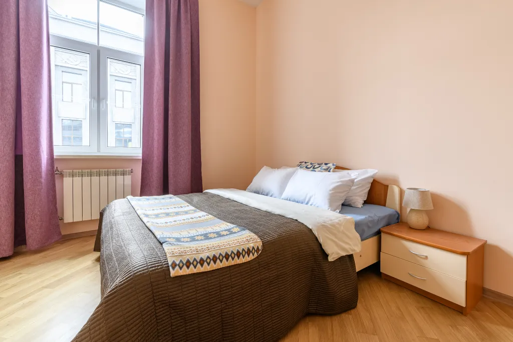 Апартаменты у Эрмитажа
3 спальни, 2 санузла.