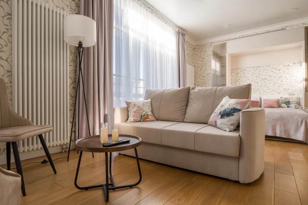 Квартира Квартира Дизайнерский апартамент-студия около Лахта-центра — Санкт-Петербург