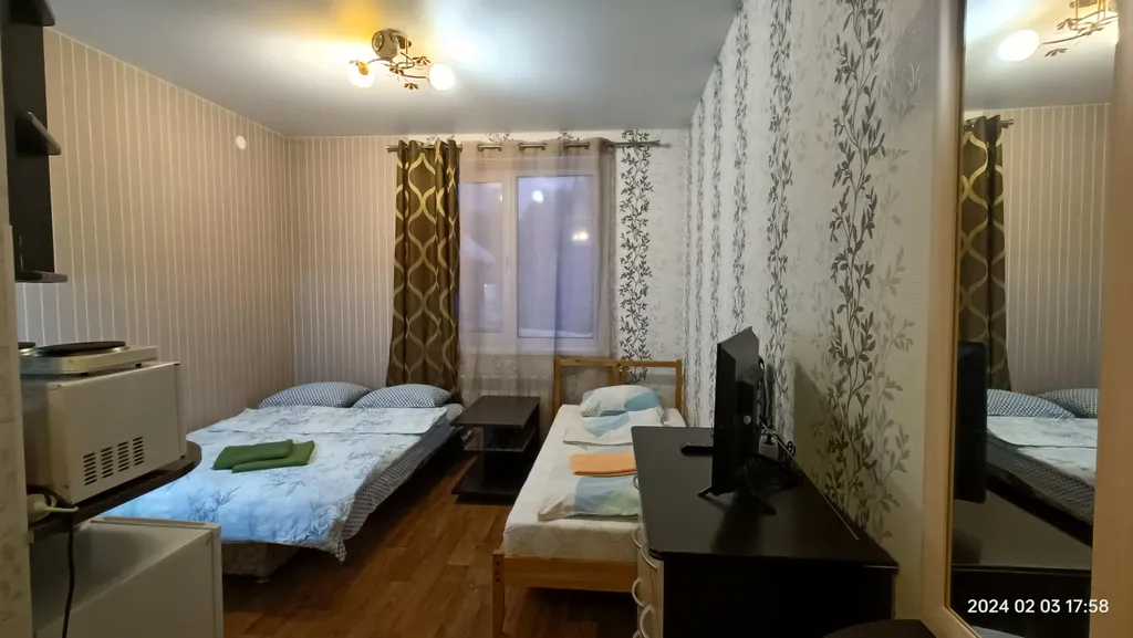 Квартира Студия со всем необходимым с видом на лес — аренда посуточно в Пермь