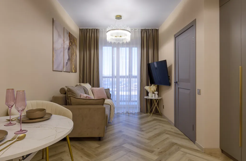 Апартаменты KrasLoft в ЖК Бульвар Цветов на 4 человек