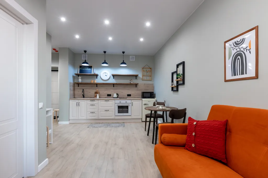 Квартира Уютная евро 2-комнатная квартира в современном жилом комплексе — Красноярск