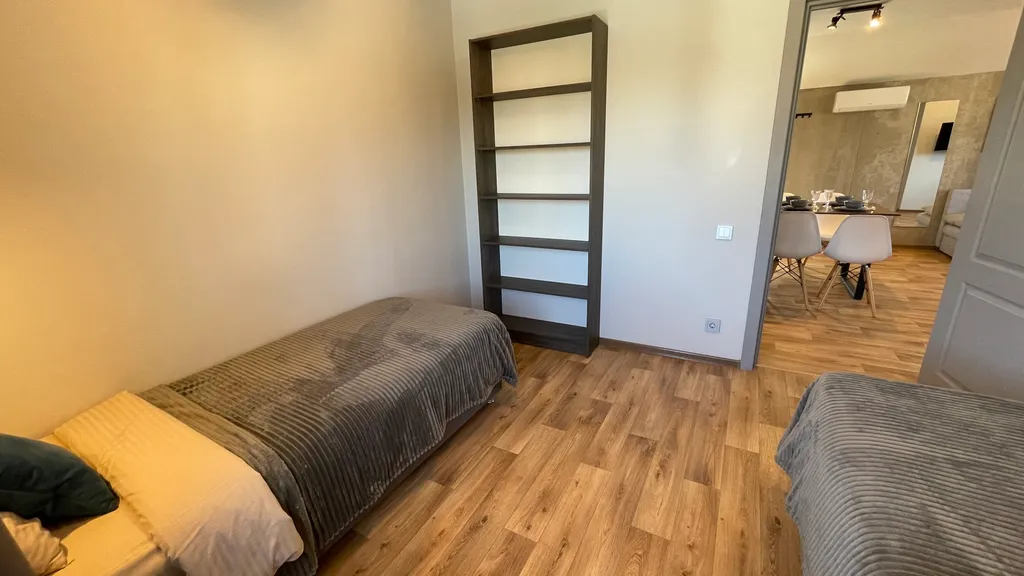 Двухкомнатные апартаменты в 5 минутах от моря