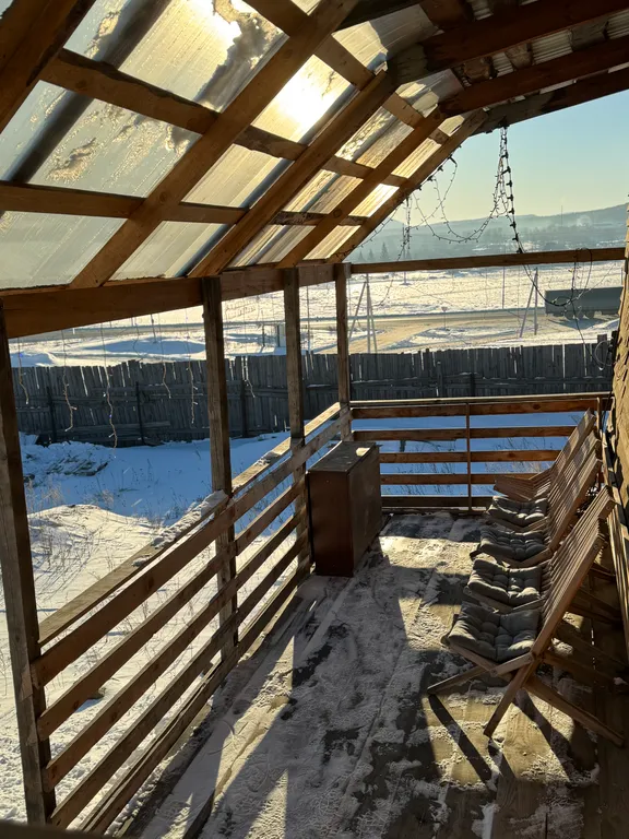 Отдельный уютный бревенчатый дом с баней в Абзаково