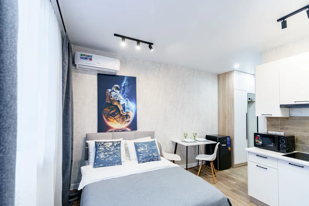 Квартира Студия Космос на 24 этаже в ЖК Аквамарин — аренда посуточно в Ульяновск