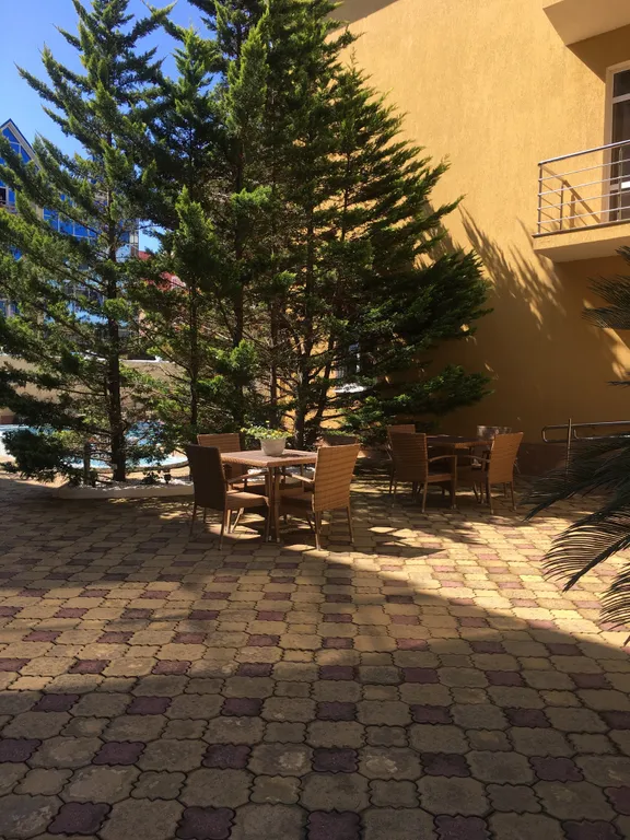 Квартира Квартира Уютная студия с тёплым бассейном и wi-fi — Сириус