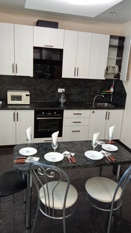 Уютная квартира в новом жилом комплексе Три Богатыря