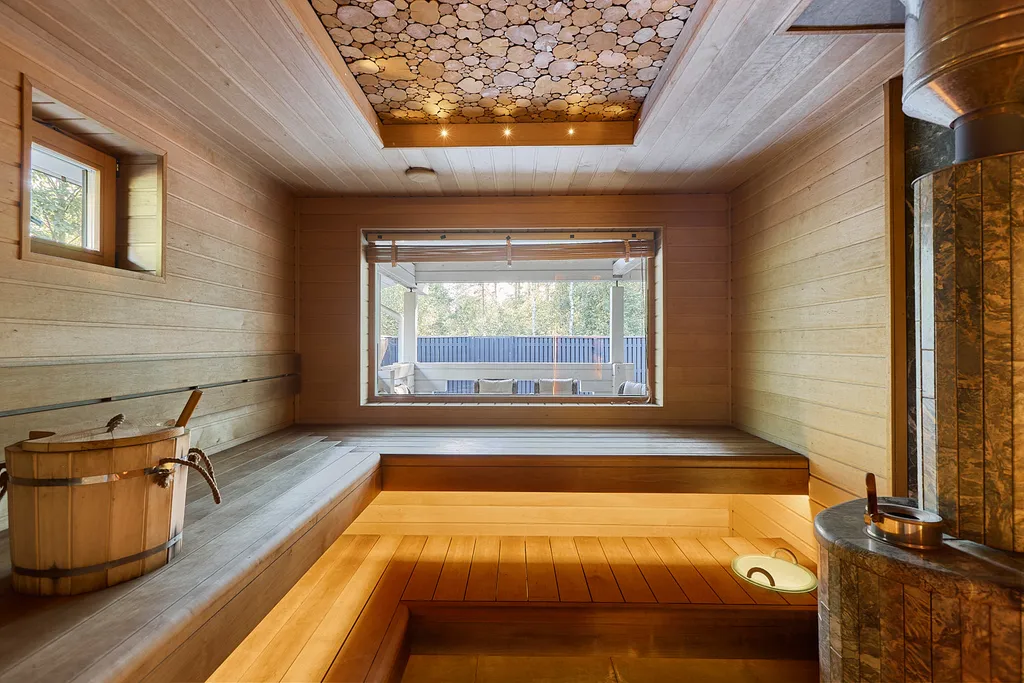 Коттедж Коттедж с большой баней и кальянной зоной — Сертолово