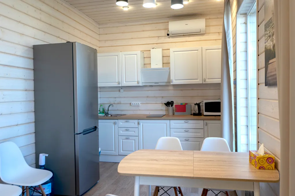 Коттедж с баней и банным чаном