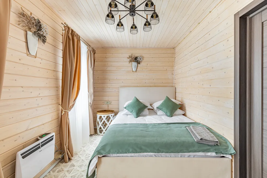 Частный дом с баней на дровах