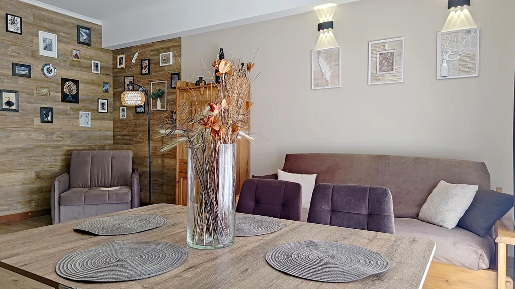 Апартамент в стиле Рустик с просторной спальней