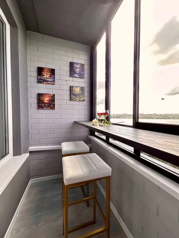 Красивая квартира с видом на Воронежское водохранилище