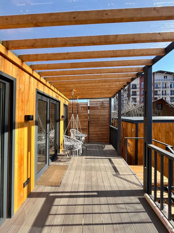 Дом с домашним кинотеатром и Алисой в 7 минутах от подъемника