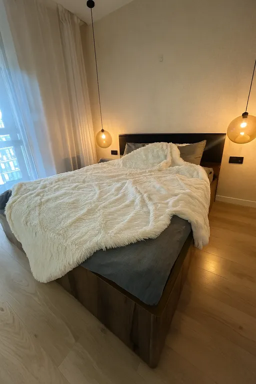 Квартира Уютная квартира с просторными ванной — Минск